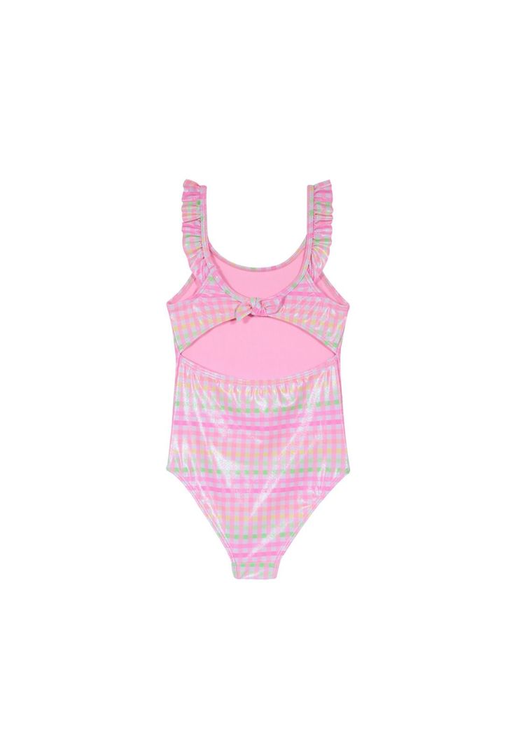 Traje de Baño Niña Entero UV30+ H2O Wear Rosado-2
