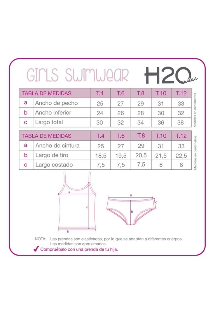 Traje de Baño Tankini UV30+ con Vuelos Un Hombro para Niña Rosado-2