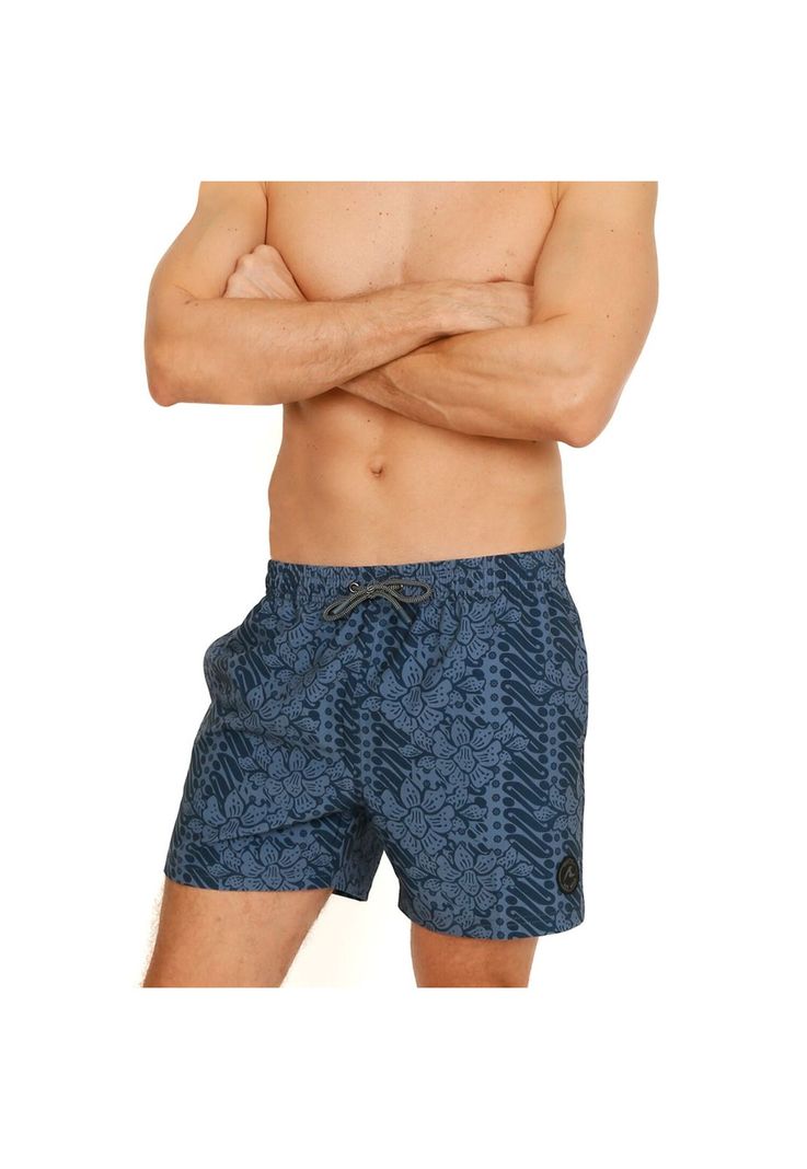 Traje de Baño Hombre Short Malibu Bicolor H2O Wear-2