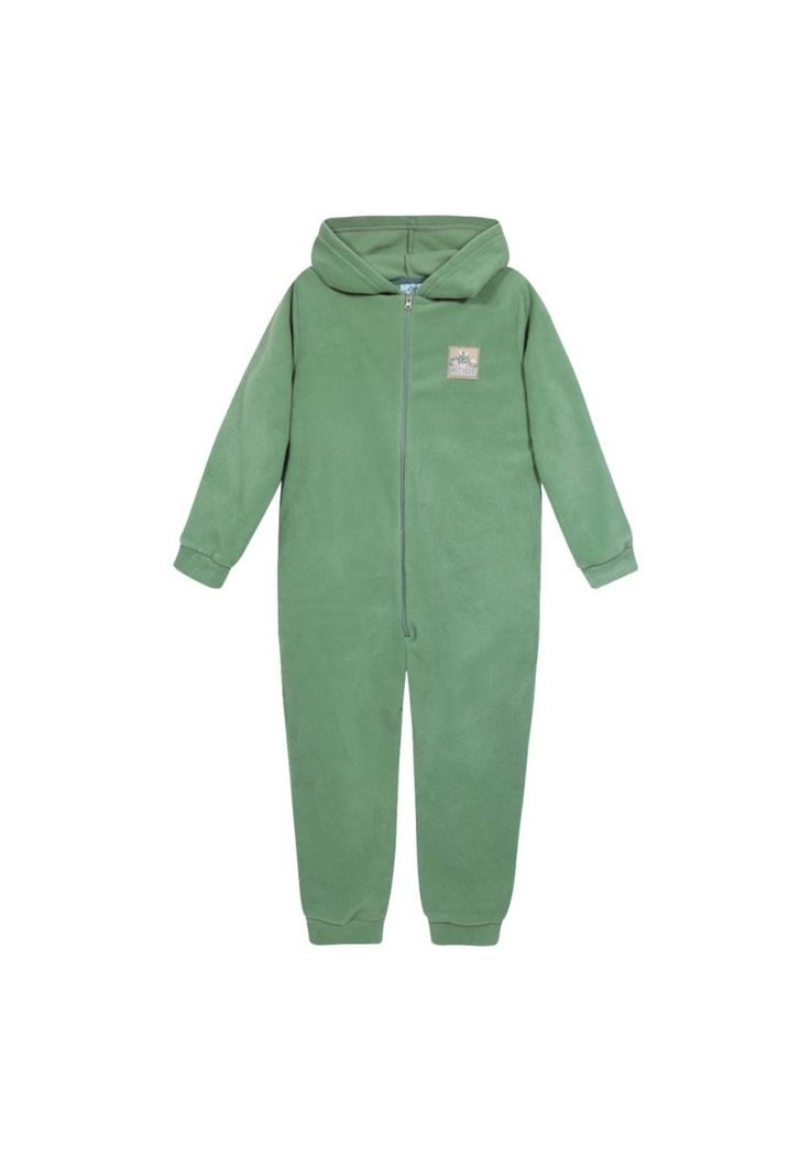Pijama Niño Polar Sustentable H2O Wear Verde-0