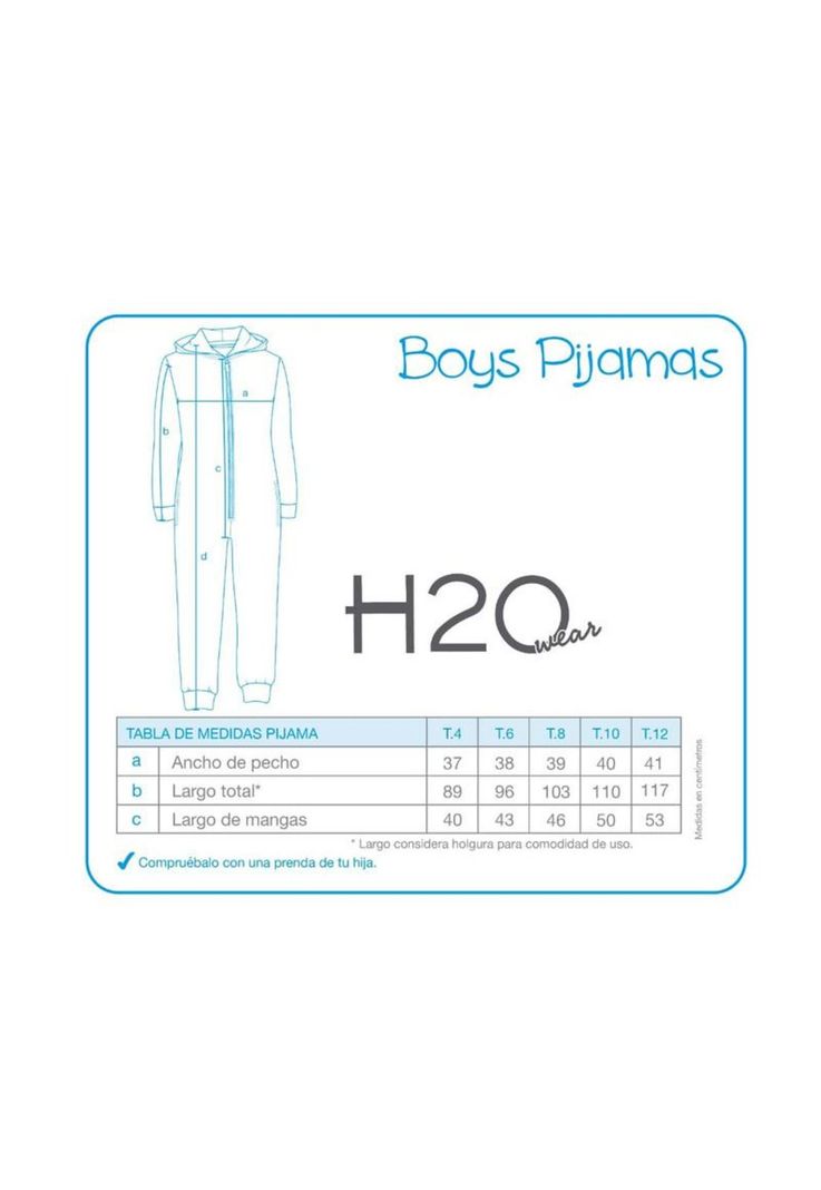 Pijama Niño Polar Sustentable H2O Wear Verde-2