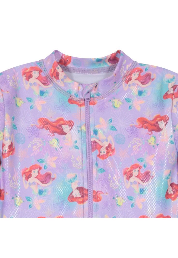 Traje de Baño Niña Manga Larga UV50+ Princesas Disney-2