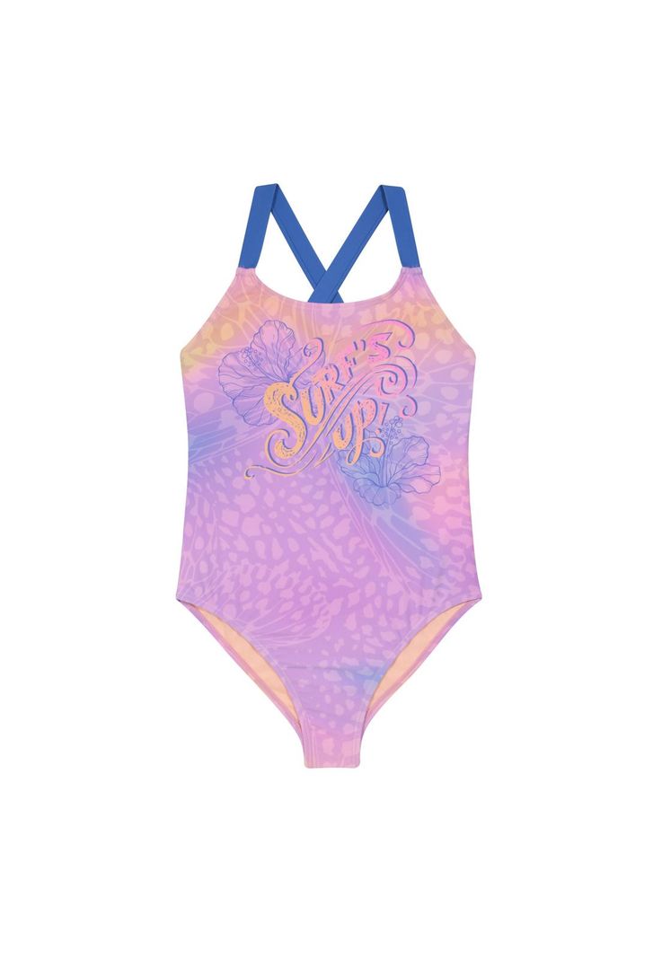 Traje de Bano Nina Teens UV50 H2O Wear Rosado 12