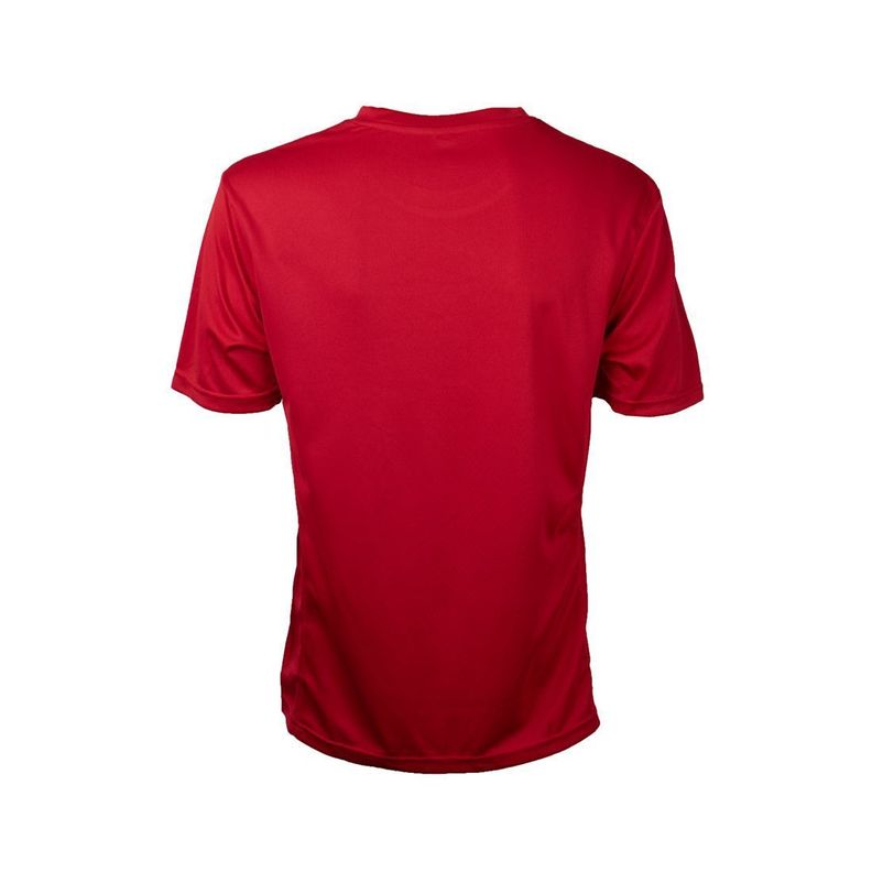Polera Mujer M/C Dry-Fit Cuello Polo Rojo - Jayson-1