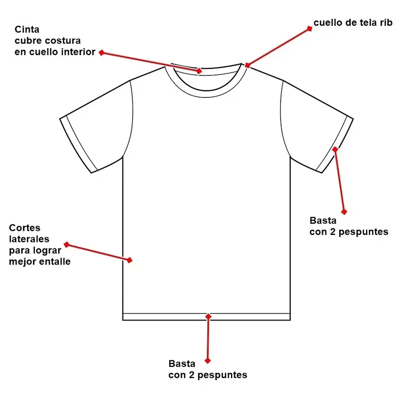 Polera Mujer M/C Dry-Fit Cuello Polo Rojo - Jayson-3