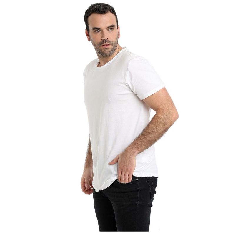 Polera Cuello Redondo Lisa Algodón 3XL-1