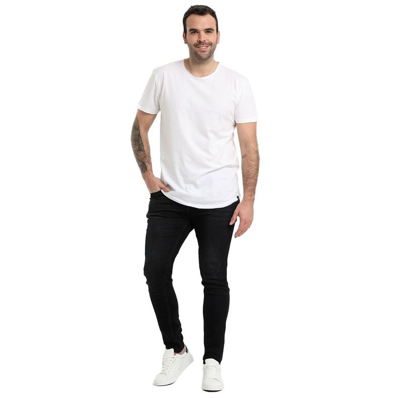 Polera Cuello Redondo Lisa Algodón 3XL-3