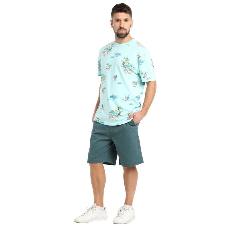 Polera Hombre Jersey Estampada Manga Corta - Kotting-2