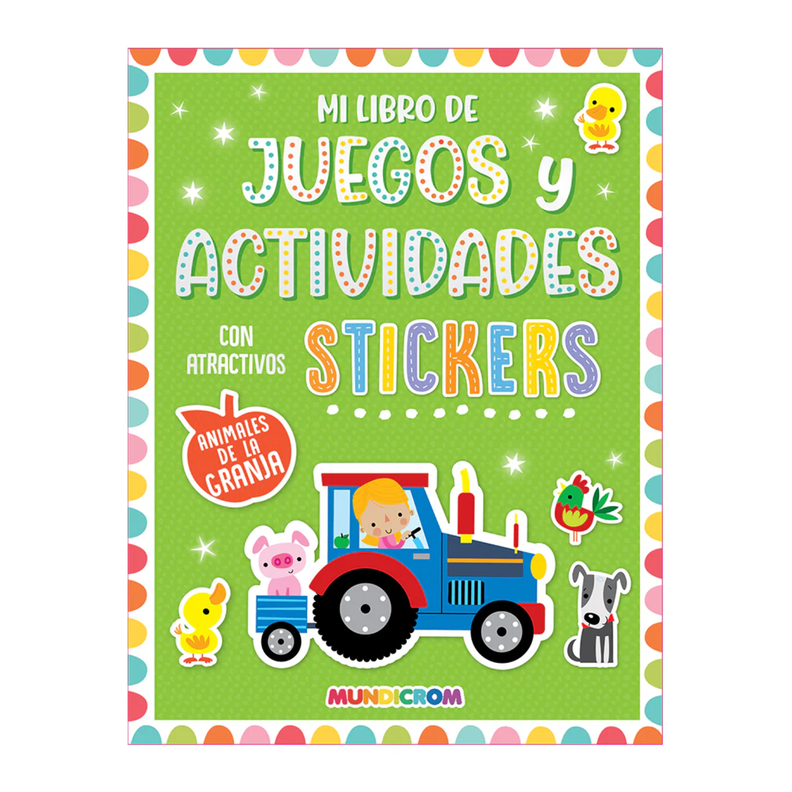 Animales de la Granja (Stickers) Blanco