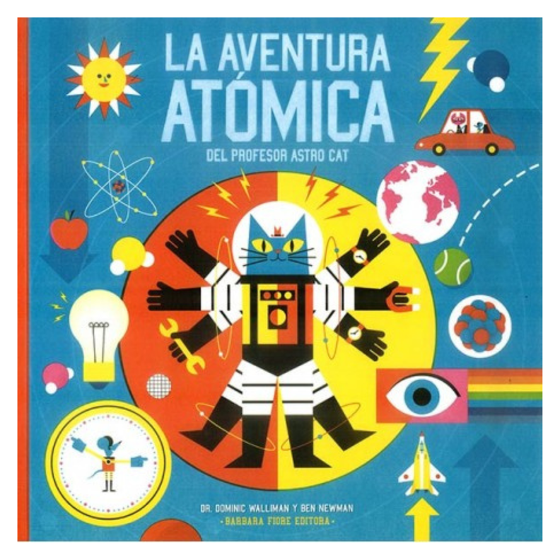 La aventura atomica del profesor ASTRO CAT Blanco