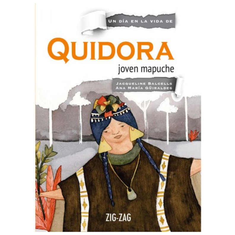 QUIDORA, JOVEN MAPUCHE Blanco