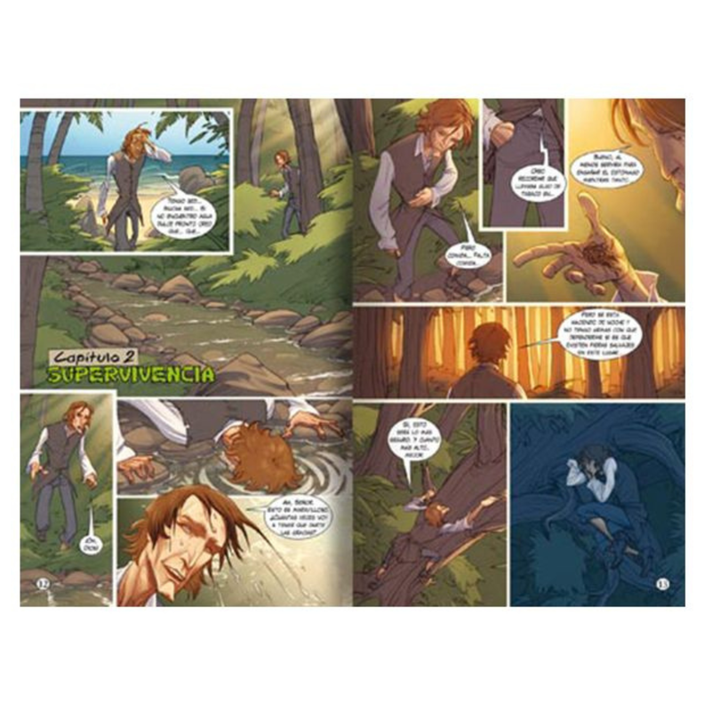 Robinson Crusoe - Novela Gráfica-1