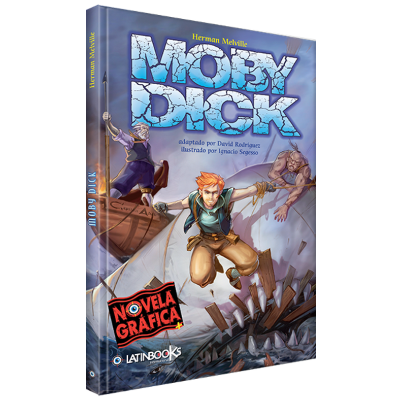 Moby Dick - Novela Grafica Blanco