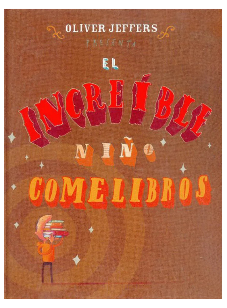 El increible nino comelibros Blanco