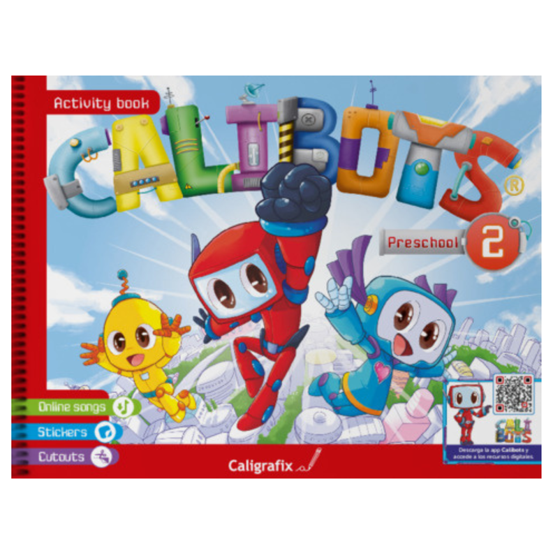 Calibots Nº2 (A partir de 5 años) - Libro inglés kinder-0