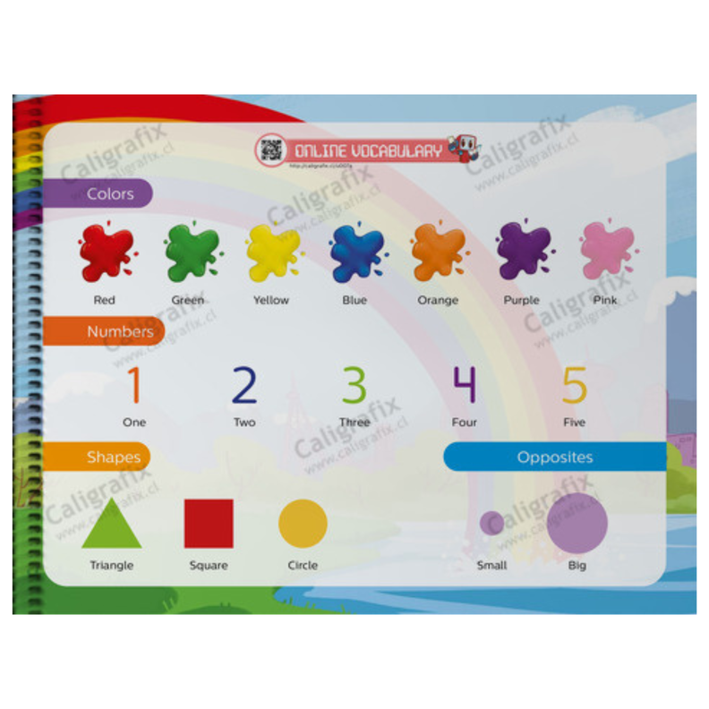 Calibots Nº2 (A partir de 5 años) - Libro inglés kinder-1