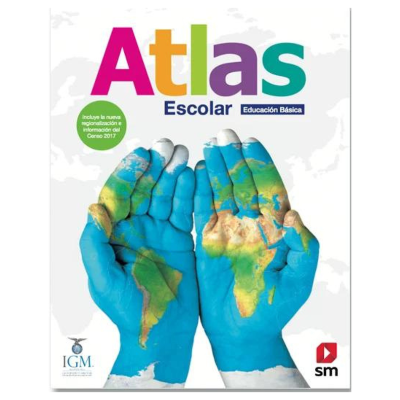 Atlas Escolar Educacion Basica - 3ra edicion Blanco