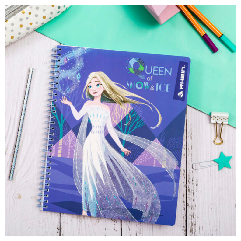 Pack 5 Cuadernos Universitarios FROZEN 100 hjs-1