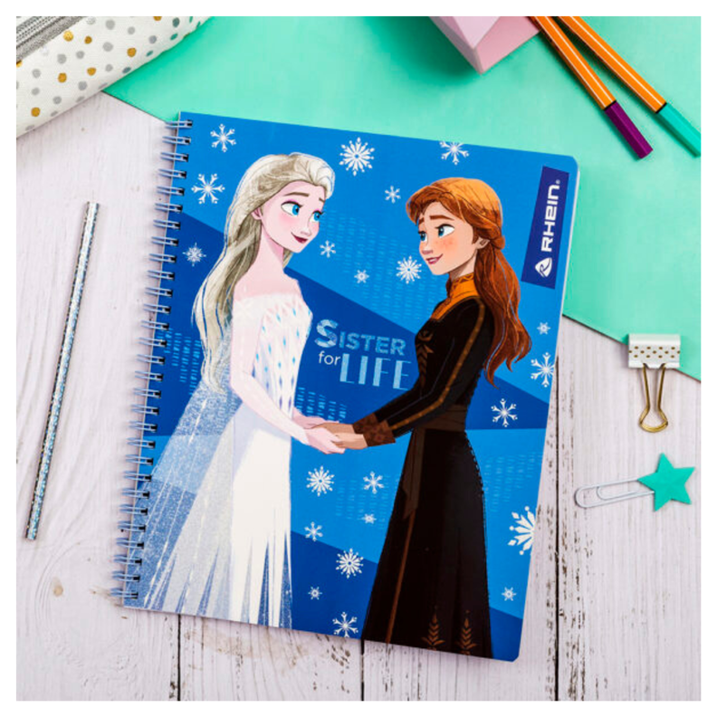 Pack 5 Cuadernos Universitarios FROZEN 100 hjs-4