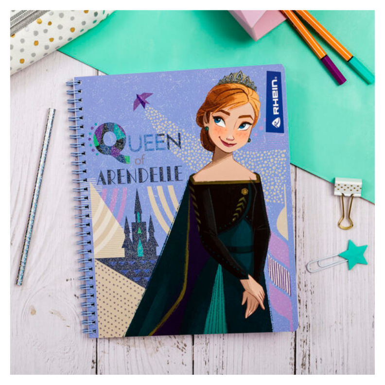 Pack 5 Cuadernos Universitarios FROZEN 100 hjs-6