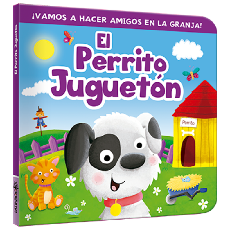 El Perrito Jugueton - Coleccion risitas Blanco