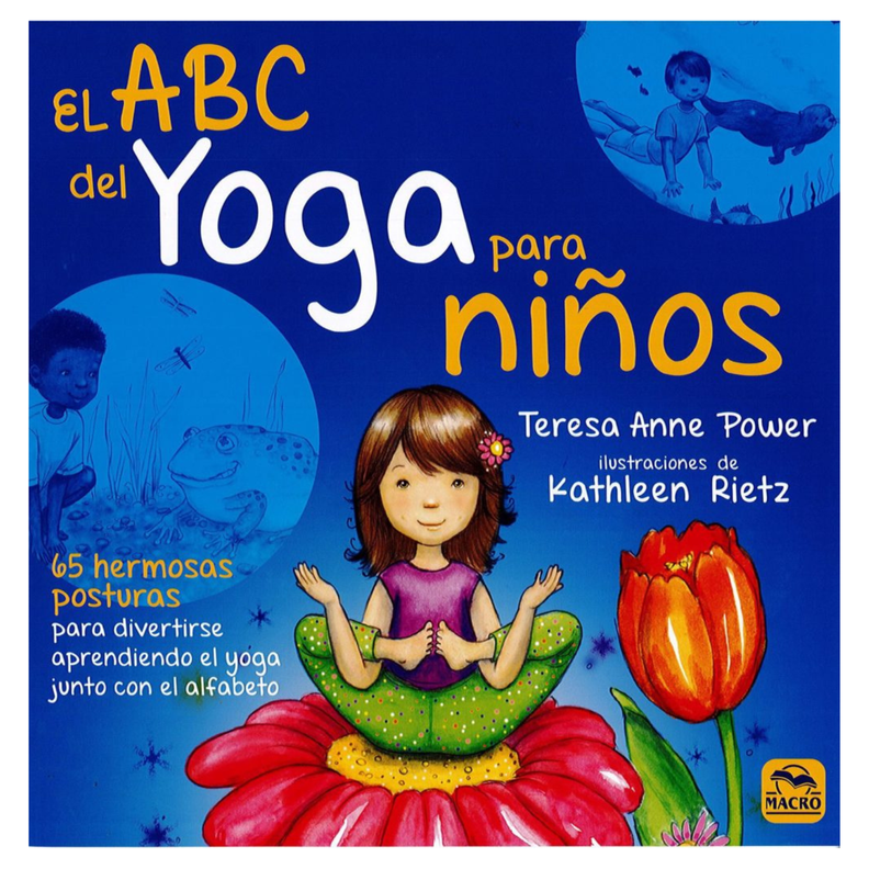 El ABC del Yoga para ninos Blanco