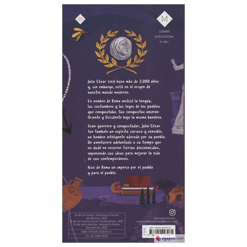 Julio Cesar : A La Conquista Del Mundo (Libro Acordeón)-2