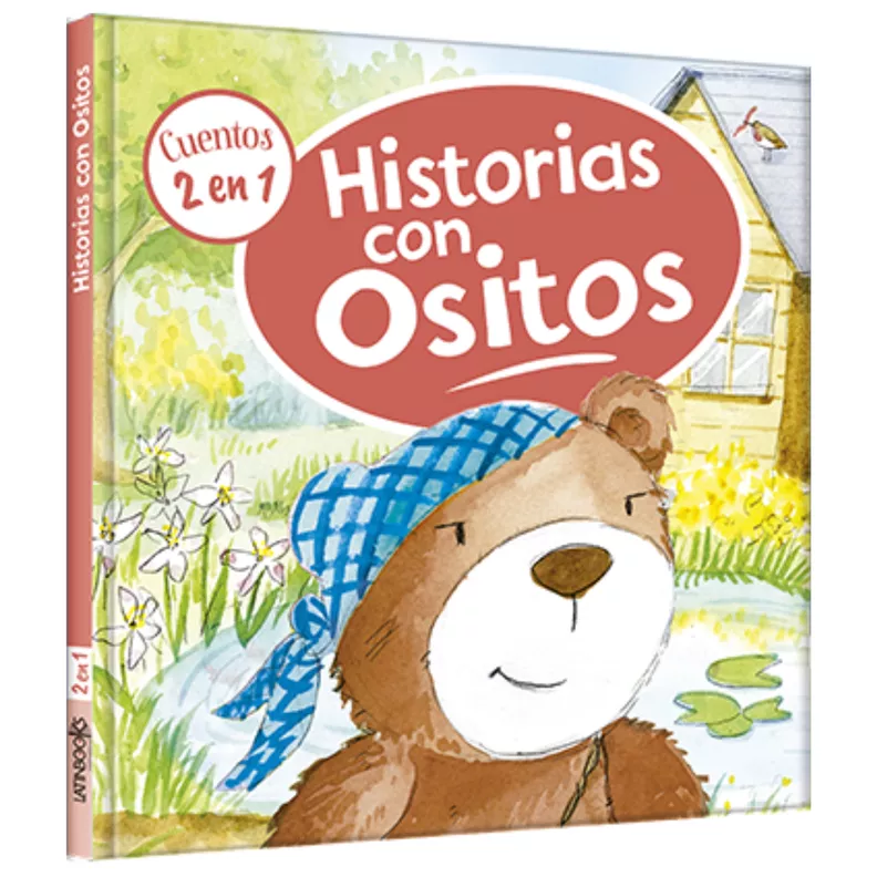 Historias con Ositos - 2 Cuentos en 1 Blanco