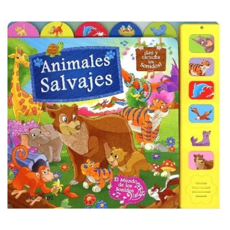 Animales Salvajes - ¡Lee y escucha los sonidos!-0