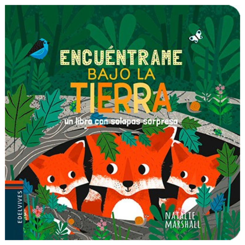 Encuentrame Bajo la tierra - Coleccion solapas sorpresa Blanco