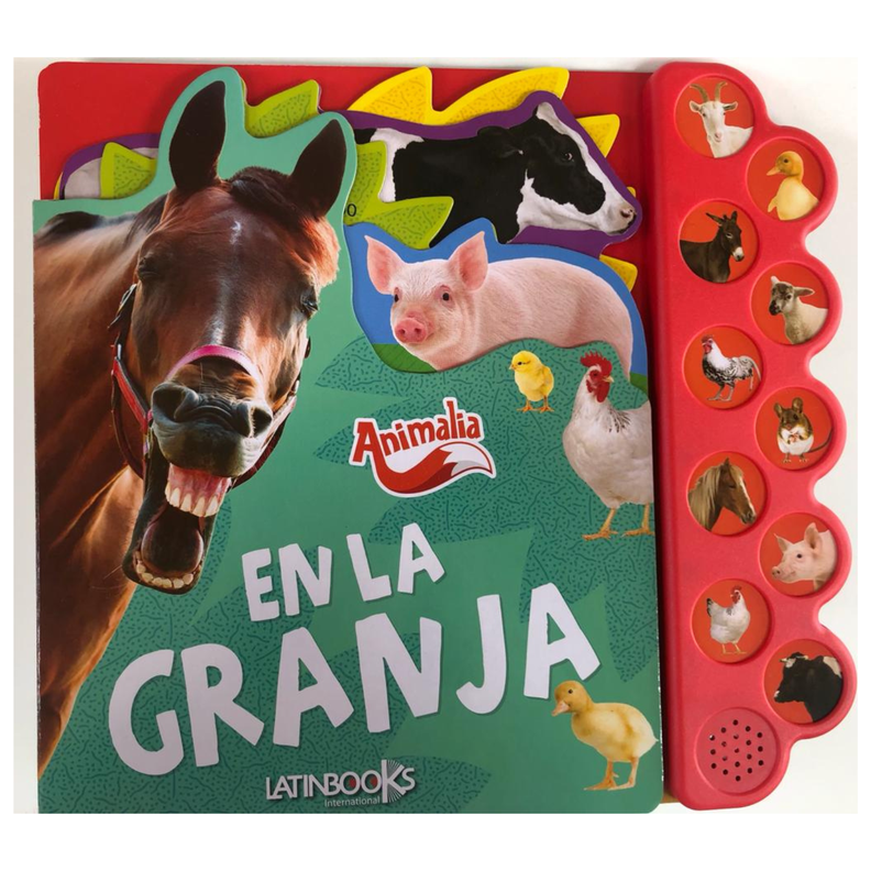 En la granja - Libro con Sonidos Blanco