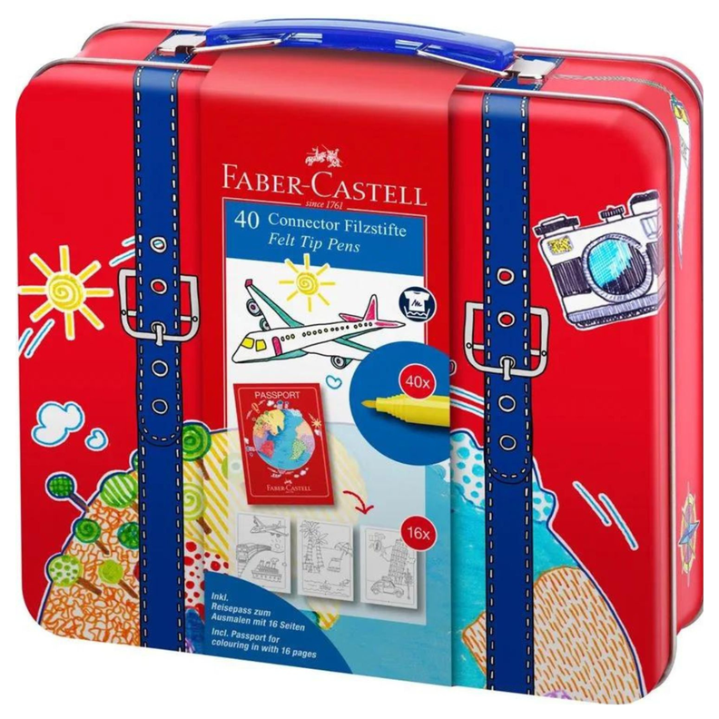 Maletín de Rotuladores Connector Faber - Castell-0