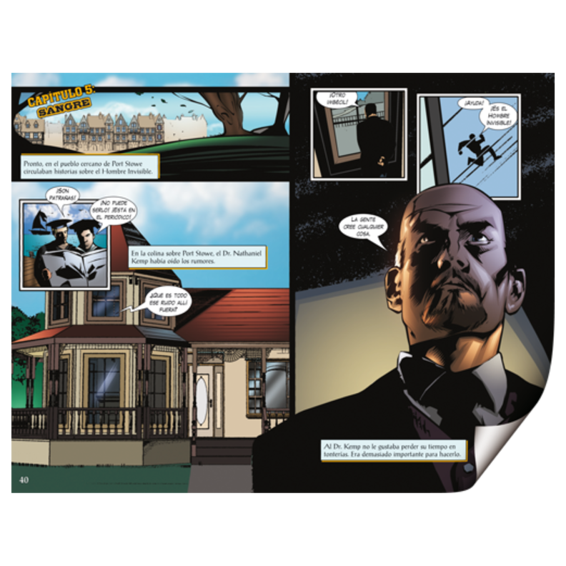 El hombre invisible - Novela Gráfica-1