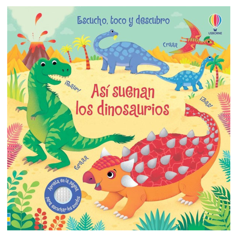 Así suenan los dinosaurios - Escucho, toco y descubro-0