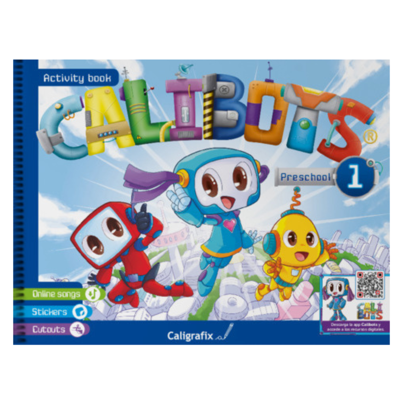 Calibots Nº1 (A partir de 4 años) - Libro de ingés prekínder-0