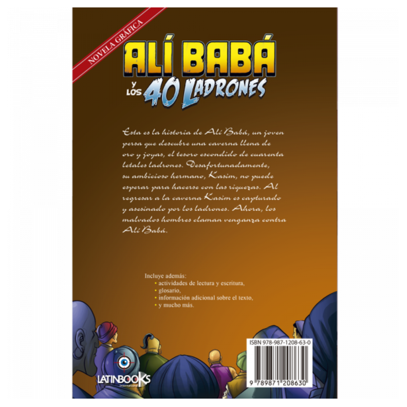 Alí Babá y los 40 ladrones - Novela Gráfica-2