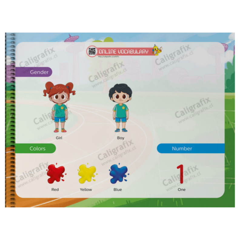 Calibots - Starter (A partir de 3 años) Libro inglés playgroup-1
