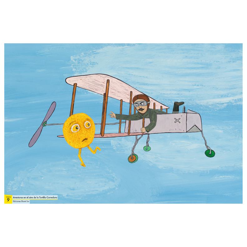 Láminas aventuras en el aire de la tortilla corredora-3
