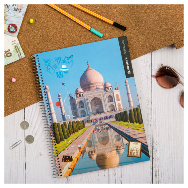 Cuadernos Superclass Carta - PAISES DEL MUNDO Y VIAJES-3