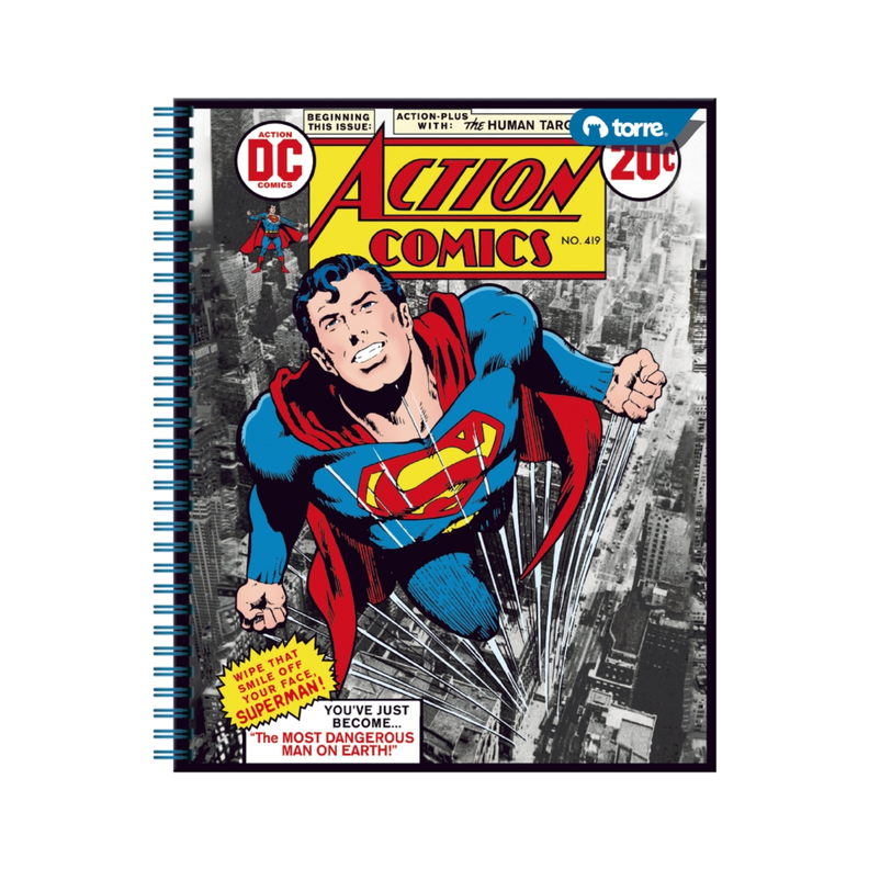 PACK 10 Cuadernos Clásico DC 7mm 100 H-2