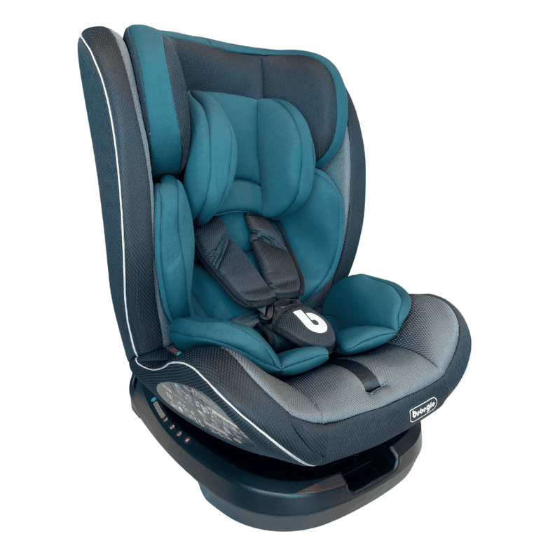 Silla Toda Etapa 360 Isofix Bebeglo RS-3840-4 Verde Gris-0