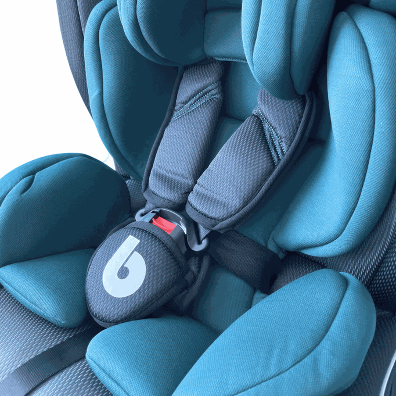 Silla Toda Etapa 360 Isofix Bebeglo RS-3840-4 Verde Gris-4