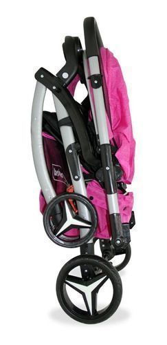 Coche Cuna Atlas Fucsia Bebeglo-4