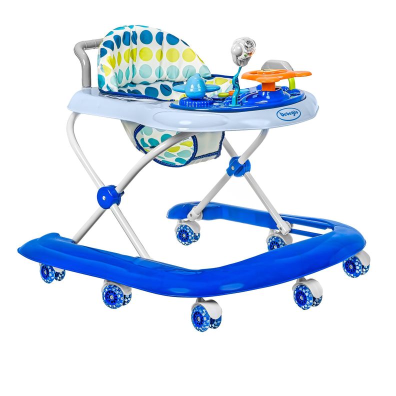 Andador Musical Bluetooth Bebeglo RS-36-1 Azul-0