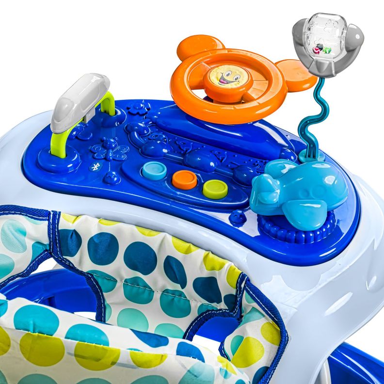 Andador Musical Bluetooth Bebeglo RS-36-1 Azul-3