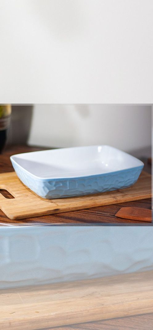 Fuente ceramica para horno Mod: P-0408-BL-CE-1