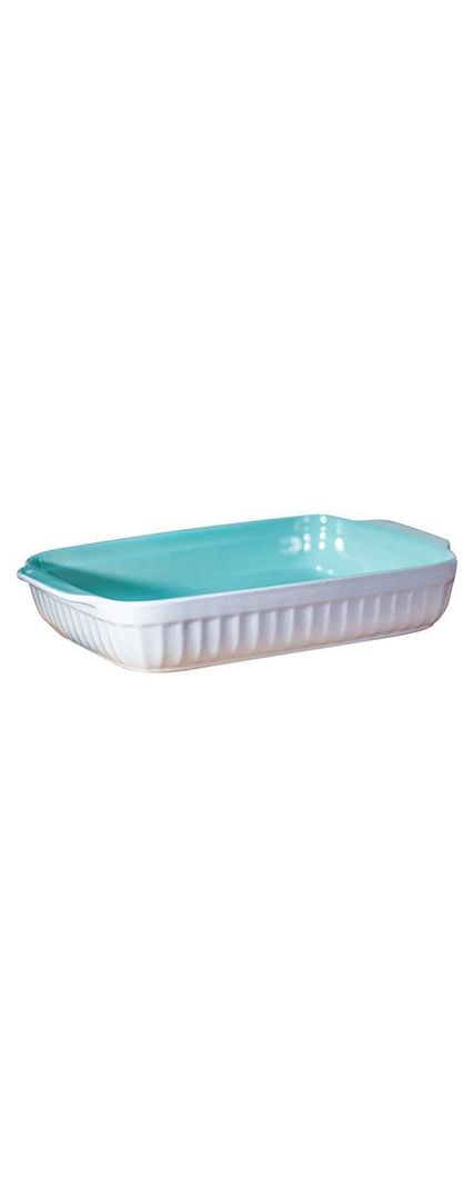 Fuente ceramica para horno Mod: P-0553-VEM-BL-0