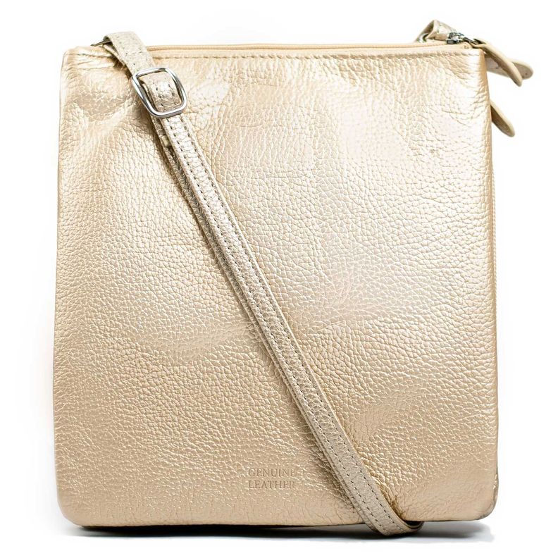 Cartera de hombro Giani Bernini - cuero dorado-0