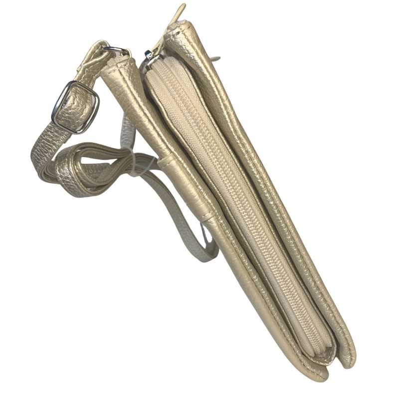 Cartera de hombro Giani Bernini - cuero dorado-7