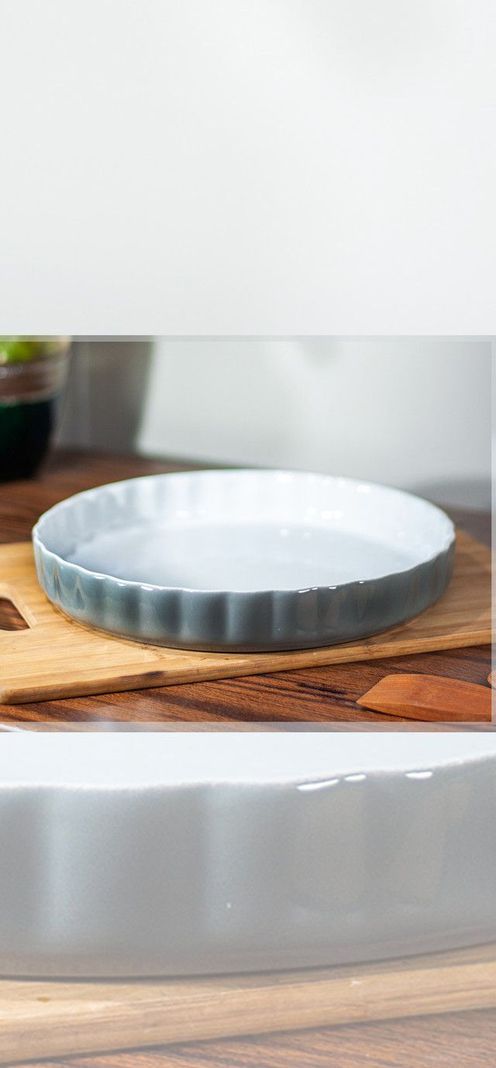 Fuente ceramica para horno Mod: P-0035-BL-GR-1